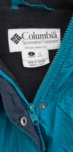 Columbia outdoor jas blauwgroen met fleece – maat L, Ophalen of Verzenden, Maat 52/54 (L), Zwart