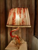 Murano lamp met oude originele kap, Huis en Inrichting, Lampen | Tafellampen, Ophalen