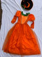 Halloween jurk oranje 152, Ophalen of Verzenden, Gebruikt, 146 t/m 152, Meisje