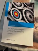 101 marketingvragen juridisch beantwoord, Boeken, Ophalen, Nieuw, Hogeschool, Tom Heremans