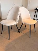 Eetkamerstoelen Lucia Cream - Set van 4 stuks, Huis en Inrichting, Stoelen, Ophalen, Wit, Zo goed als nieuw, Vier