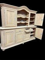 Dressoir met 2 delen in ruw eikenhout met aerogumm, Antiek en Kunst, Ophalen