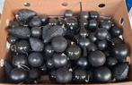 110 boules de Noël noires différentes tailles: bonne affaire, Enlèvement, Comme neuf