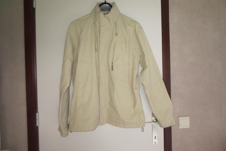 Regenjas heren merk Oldport medium, Kleding | Heren, Jassen | Zomer, Gedragen, Maat 48/50 (M), Beige, Ophalen of Verzenden