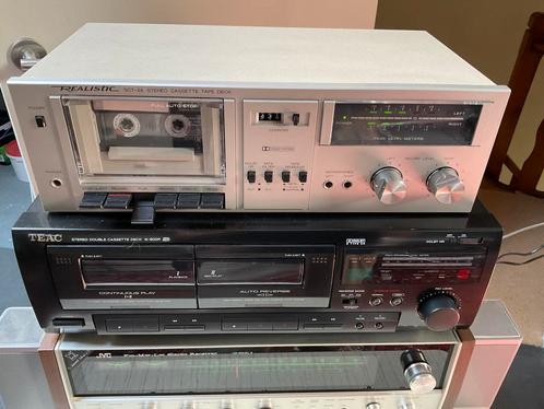 Realistic cassettedeck TOP, Audio, Tv en Foto, Cassettedecks, Enkel, Ophalen