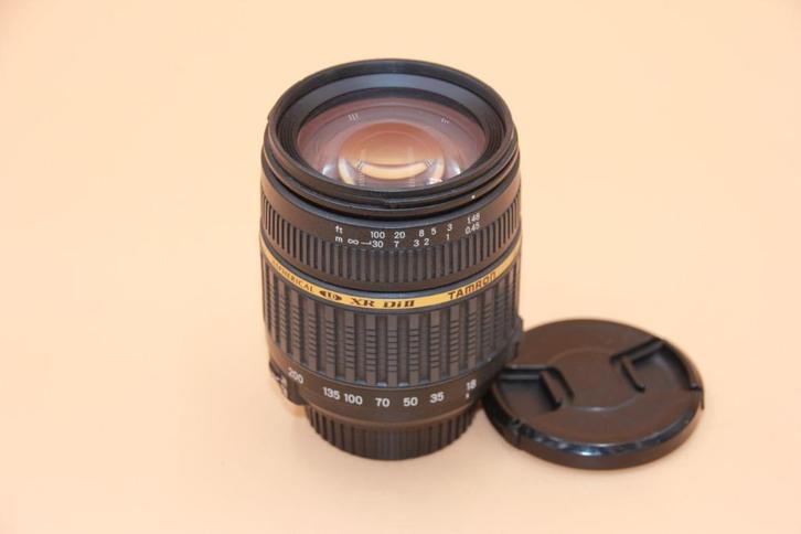 NIKON : TAMRON AF 18-200/3.5-6.3 MACRO ASPHERICAL, Audio, Tv en Foto, Fotocamera's Analoog, Gebruikt, Spiegelreflex, Nikon, Ophalen of Verzenden