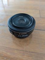 Canon EF-S 24mm f/2.8 STM-lens + Hoya Prime XS UV filter, Audio, Tv en Foto, Foto | Lenzen en Objectieven, Ophalen, Zo goed als nieuw