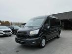Ford Transit 2T L3-H2 2.0 TDCi 130pk 3pl Automaat Trend, Auto's, 1995 cc, Euro 6, 128 pk, Zwart