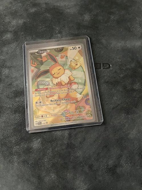 Eevee promo, Hobby en Vrije tijd, Verzamelkaartspellen | Pokémon, Zo goed als nieuw, Ophalen of Verzenden