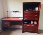 Bureau + bibliothèque avec tiroirs + armoire, Enlèvement, Utilisé, Bureau
