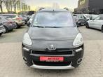Peugeot partner tepee 143.000km 1j Garantie, Auto's, Peugeot, Euro 5, Zwart, Leder, Bedrijf