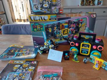 2 lego sets van VIDIYO, keertje gebouwd maar nooit bespeeld, beschikbaar voor biedingen