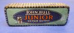 Ancienne boîte de John Bull Junior. Kit de réparation de pne, Collections, Marques & Objets publicitaires, Comme neuf, Enlèvement ou Envoi