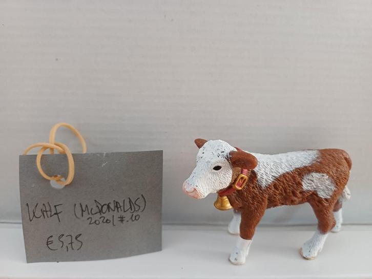Schleich Kalfje McDonalds, Verzamelen, Speelgoed, Zo goed als nieuw, Ophalen of Verzenden