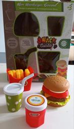 Speelgoed hamburgerset fastfood, Ophalen of Verzenden