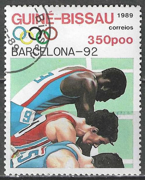 Guinee-Bissau 1989 - Stampworld 698 - Barcelona '92 (ST), Postzegels en Munten, Postzegels | Afrika, Gestempeld, Guinee, Verzenden