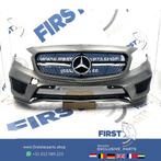 W156 BUMPER X156 GLA AMG VOORBUMPER ZWART WIT GRIJS PRE FACE, Auto-onderdelen, Gebruikt, Voor, Mercedes-Benz, Ophalen of Verzenden