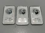 3 zilveren 1oz baartjes Perth Swan, Postzegels en Munten, Munten | Oceanië, Ophalen of Verzenden, Setje, Zilver