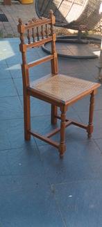 Set van 6 antiek houten stoelen., Ophalen