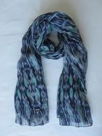 Lichte sjaal Esprit Collection, blauw met turquoise en grijs, Kleding | Dames, Gedragen, Esprit, Ophalen of Verzenden, Sjaal