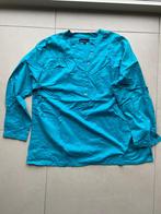 Blauwe bloes maat 53, Enlèvement ou Envoi, Comme neuf, Bleu, Chemisier ou Tunique