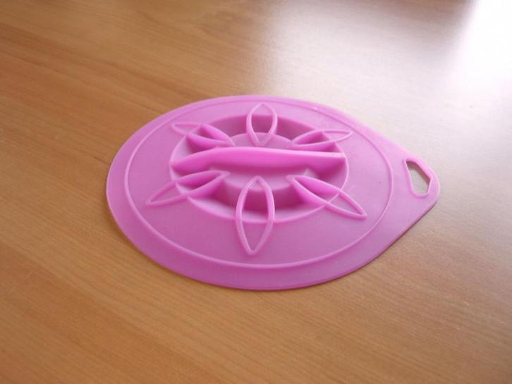 Roze paars siliconen potdeksel kookpot antispat deksel, Huis en Inrichting, Keuken | Tupperware, Ophalen of Verzenden