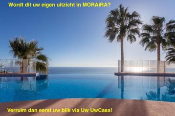 Uw ruime Penthouse in MORAIRA met algemene parking en met beschikbaar voor biedingen