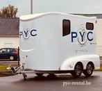 VERHUUR trailers 1,5 of 2 plaatsen voor paarden, Dieren en Toebehoren, Paarden en Pony's | Trailers en Aanhangwagens, 2-paards trailer