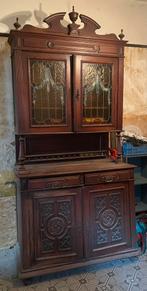 Prachtige kast, ooit geweest, zoekt liefdevolle opknapper, Huis en Inrichting, Kasten | Buffetkasten, Ophalen, Gebruikt, 200 cm of meer