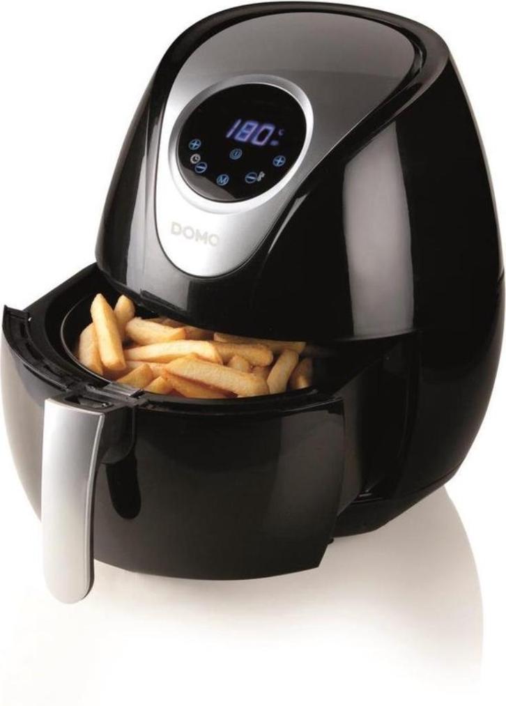 Domo friteuse 3,5 L Friteuse sans huile, Electroménager, Friteuses, Utilisé, 3 à 4 litres, Pan intérieur amovible, Enlèvement