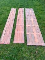 Azobe vlecht mat, Tuin en Terras, Ophalen, Nieuw