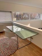 Vintage Design Ikea Gammelgaard tafel, 50 tot 100 cm, Glas, 150 tot 200 cm, Rechthoekig