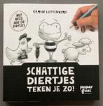 Schattige diertjes teken je zo(Karin Luttenberg), Enlèvement ou Envoi, Comme neuf, Livre ou Guide