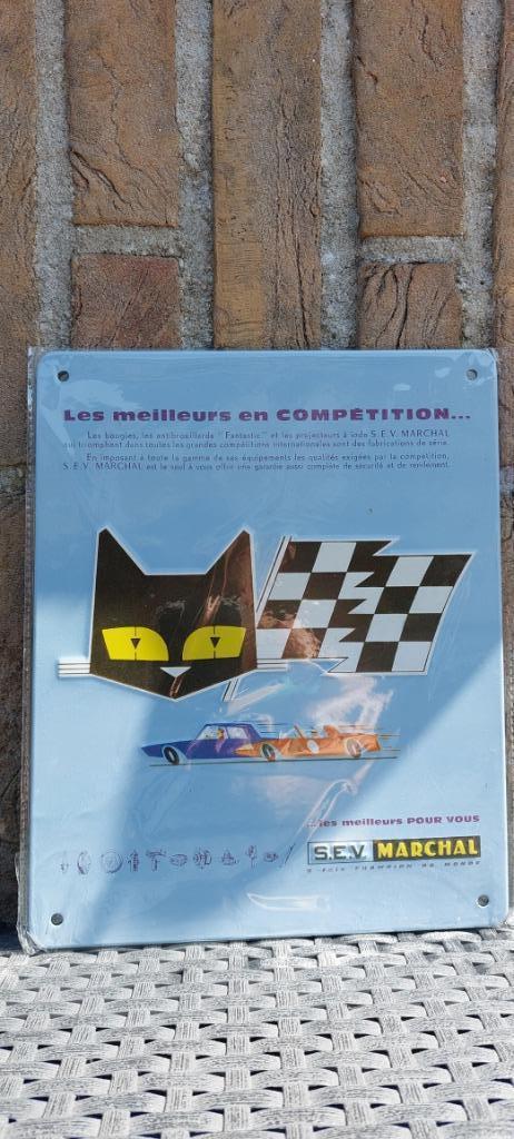 Reclamebord SEV Marchal, Verzamelen, Automerken, Motoren en Formule 1, Nieuw, Auto's, Ophalen of Verzenden