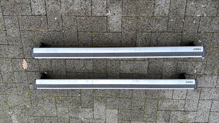 Thule Wingbar Evo + eventueel kit Audi/BMW, Auto diversen, Dakdragers, Gebruikt, Ophalen
