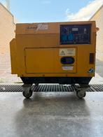 Diesel stroomgenerator, Doe-het-zelf en Bouw, Aggregaten, Ophalen, Gebruikt, Elektrisch startend, Dieselolie