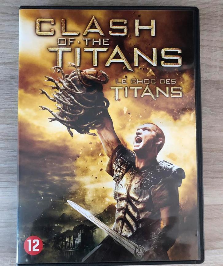 DVD clash of the Titans, Cd's en Dvd's, Dvd's | Actie, Zo goed als nieuw, Oorlog, Vanaf 12 jaar, Ophalen of Verzenden
