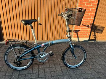 Sterk comfortable vouwfiets, Ophalen of Verzenden, Zo goed als nieuw, Versnellingen