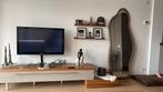 TV meubel, Ophalen, Glas, Zo goed als nieuw, 200 cm of meer