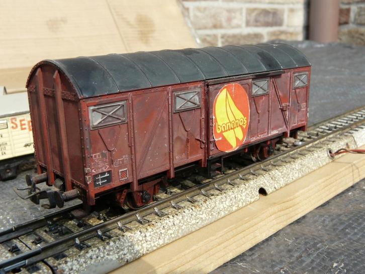Fleischmann metalen goederenwagonnen sinds 1950, Hobby en Vrije tijd, Modeltreinen | H0, Gebruikt, Wagon, Gelijkstroom, Fleischmann