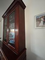 Vitrine édouardienne en acajou, parfait état+certificat, Enlèvement ou Envoi