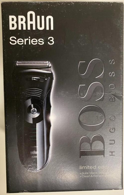 Braun Series 3 390cc Hugo Boss, Elektronische apparatuur, Persoonlijke Verzorgingsapparatuur, Nieuw, Scheren en Epileren, Ophalen