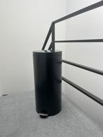 Zwarte pedaalemmer, Ophalen, Met pedaal, 50 tot 75 cm, Nieuw