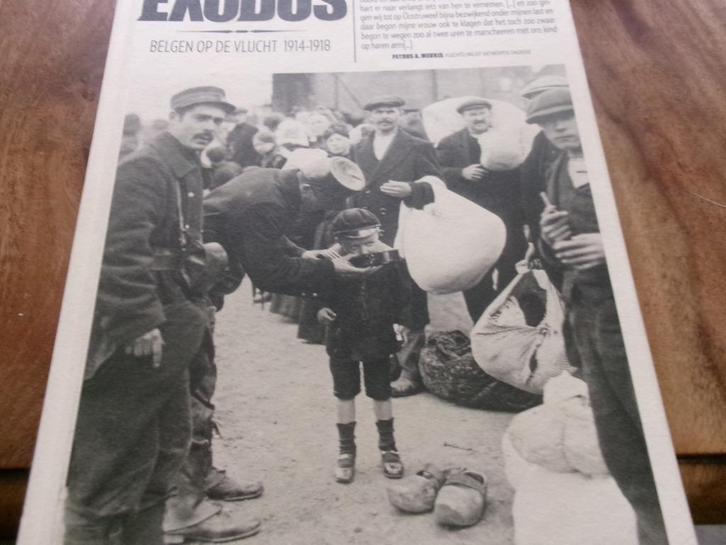 Exodus - Belgen op de vlucht 1914 - 1918 -Michael Amara, Boeken, Oorlog en Militair, Gelezen, Algemeen, Voor 1940, Ophalen of Verzenden