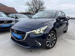 Mazda 2 1.5i 90PK NAVIGATIE CARPLAY XENON CAMERA LED DAB, Auto's, Stof, Gebruikt, 4 cilinders, Blauw