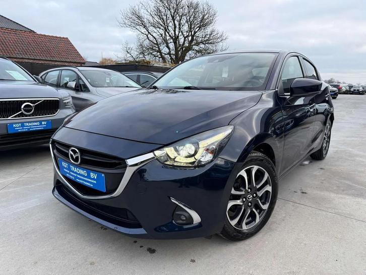 Mazda 2 1.5i 90PK NAVIGATIE CARPLAY XENON CAMERA LED DAB, Auto's, Mazda, Bedrijf, Te koop, ABS, Achteruitrijcamera, Airbags, Airconditioning