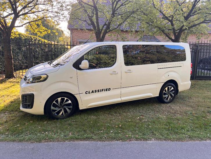 Citroen Jumpy XL dubbele cabine AT 180pk BTW wagen, Auto's, Citroën, Particulier, Jumpy Combi, 360° camera, ABS, Achteruitrijcamera