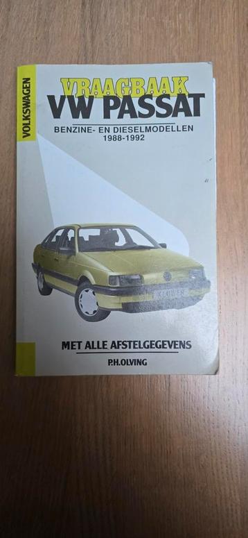 Vraagbaak VW PASSAT benzine-en dieselmodellen 1988-1992 beschikbaar voor biedingen