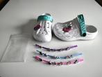 Sabots Crocs enfants fille + 3 bracelets neufs / pt. 28, Comme neuf, Fille, Remax, Enlèvement ou Envoi