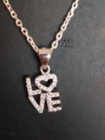 Halsketting van 925 zilver, Handtassen en Accessoires, Kettingen, Ophalen of Verzenden, Nieuw, Zilver, Zilver